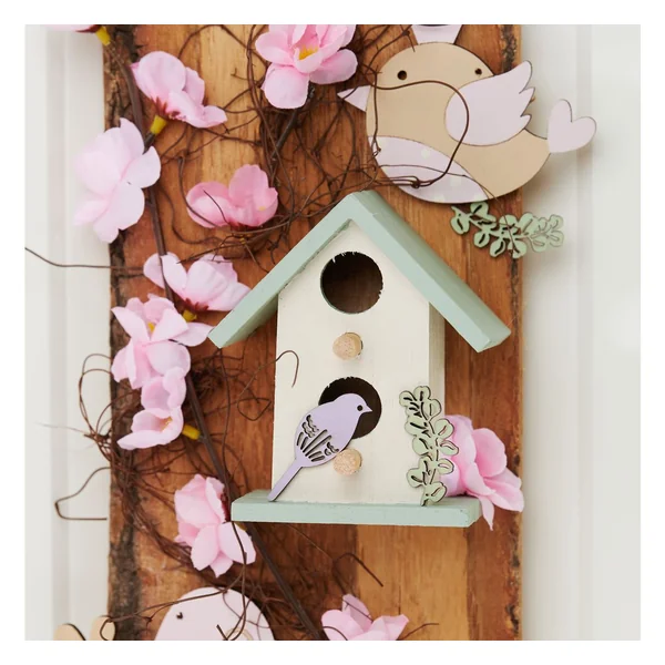Décorations à suspendre en bois VBS « Oiseaux »
