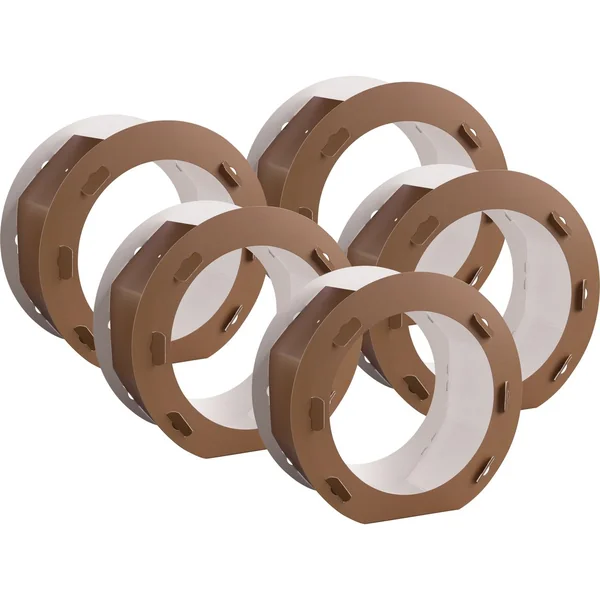 Découpes pour lanterne « Forme ronde », 5 pc.