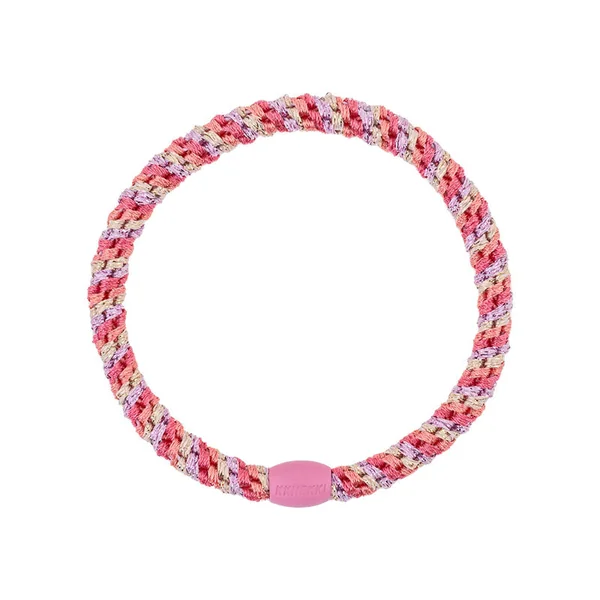 Elastique cheveux Rose Glitter Slim - Kknekki