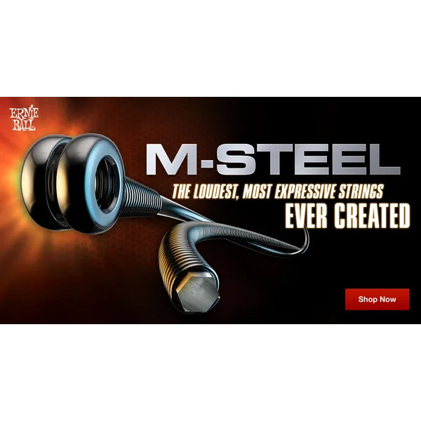 Electric (6) 2922 Slinky M-Steel 9-46 - jeu de 6 cordes