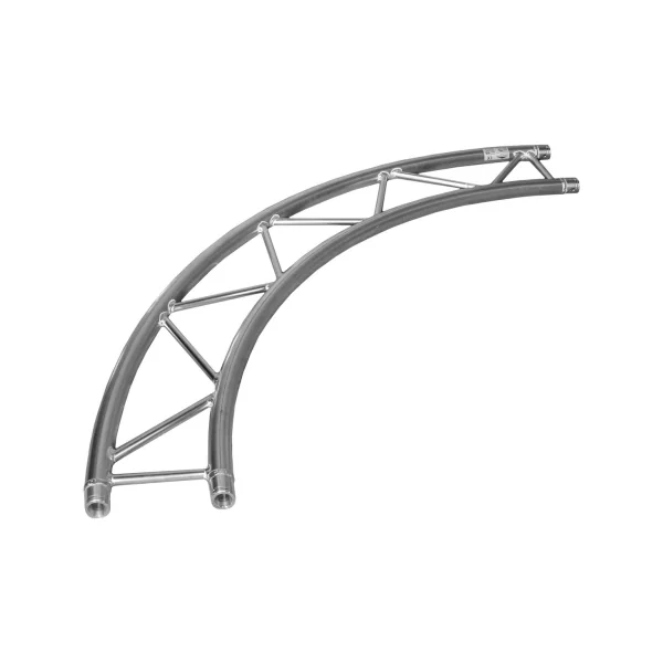 Elément pour cercle 2m Duratruss DT 32/2H-Circle Part-2m-90dgr