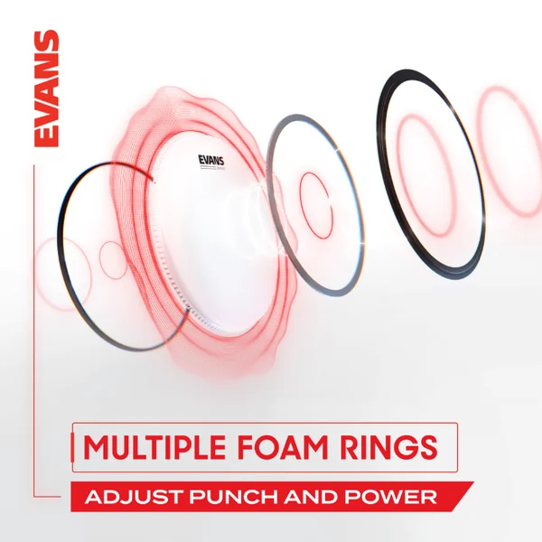 EMAD 2 Bass Drumhead BD22EMAD2 - 22 pouces