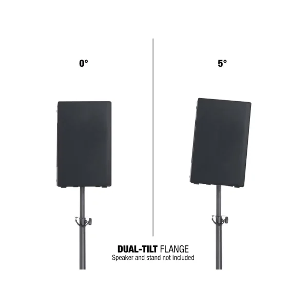 embase pour pied d'enceinte SM 7 DT deux positions 0 et 5°