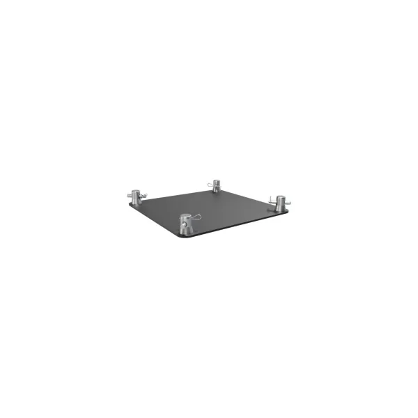 EMQUA39-B1 BLK Contestage - Embase au sol alu carré 390mm