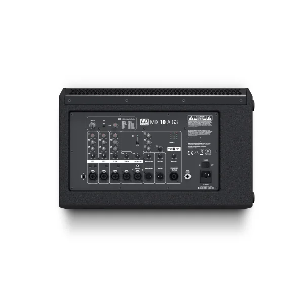 Enceinte active LD Systems 2 voies avec table de mixage intégré de 7 cannaux