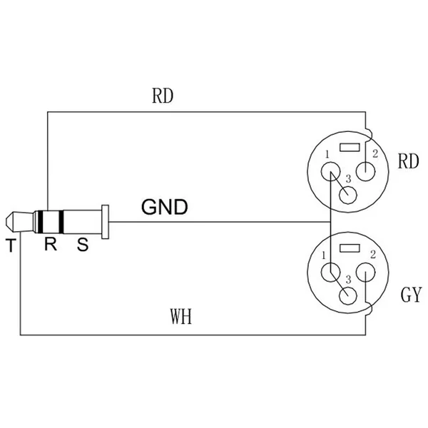 Enova Nxt 3-Pin XLR mikrofonkabel 3 meter