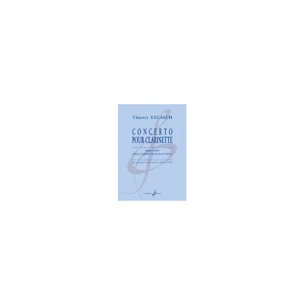 Escaich T. Concerto Clarinette