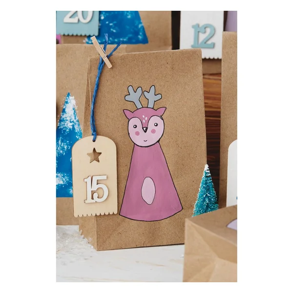 Etiquettes de l'Avent 1-24 VBS « Stanton »