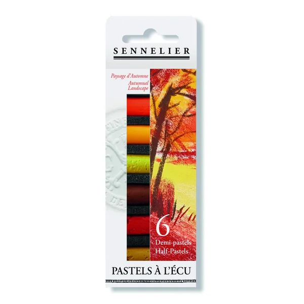 Etuis de 6 demi-pastels à l'Ecu