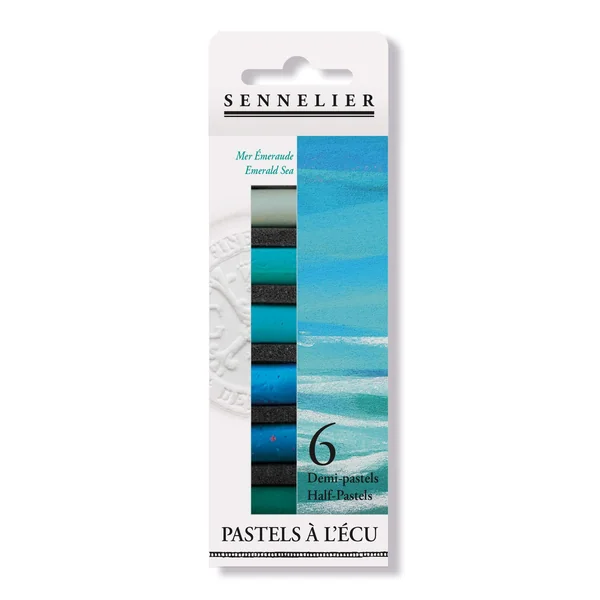 Etuis de 6 demi-pastels à l'Ecu