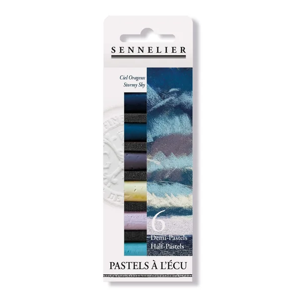 Etuis de 6 demi-pastels à l'Ecu