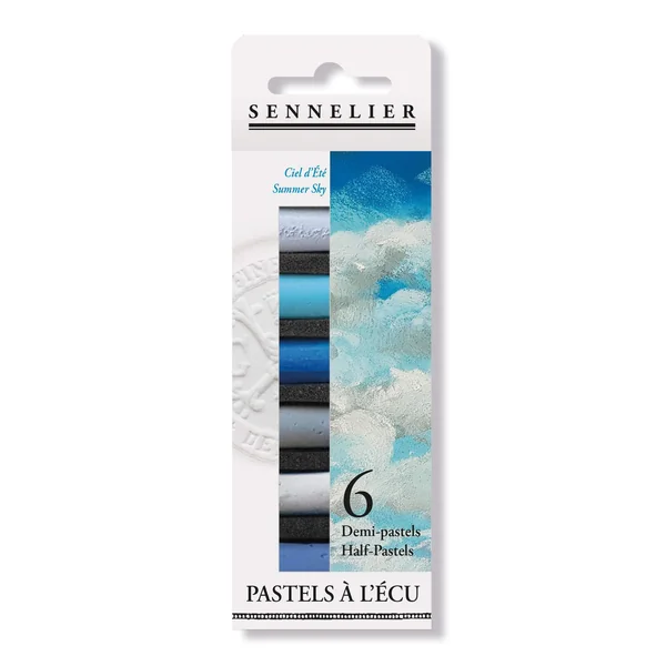 Etuis de 6 demi-pastels à l'Ecu