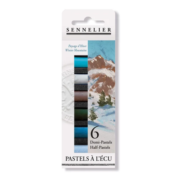 Etuis de 6 demi-pastels à l'Ecu