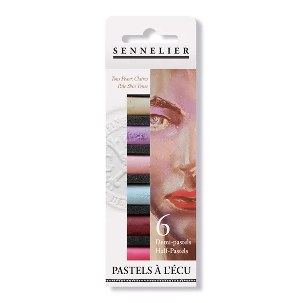 Etuis de 6 demi-pastels à l'Ecu