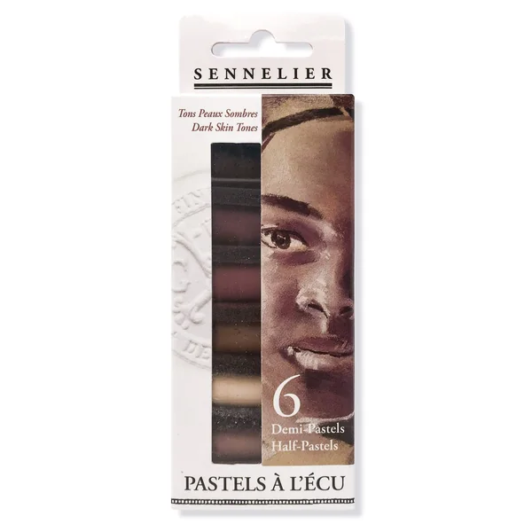 Etuis de 6 demi-pastels à l'Ecu