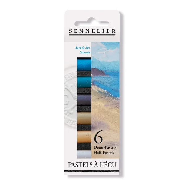 Etuis de 6 demi-pastels à l'Ecu