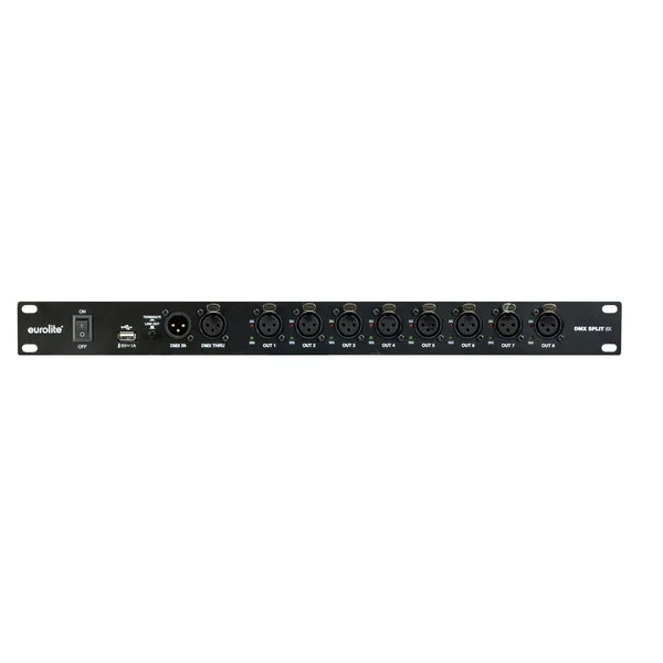 EUROLITE DMX Split 8X Splitter 3pin