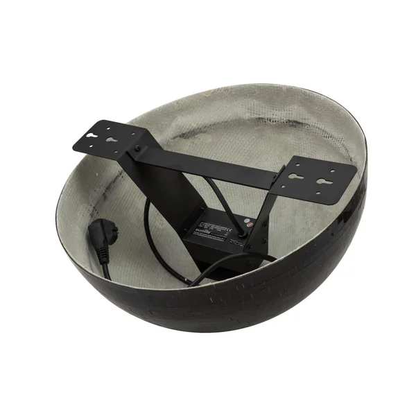 EUROLITE Half Mirror Ball 50cm black motorized