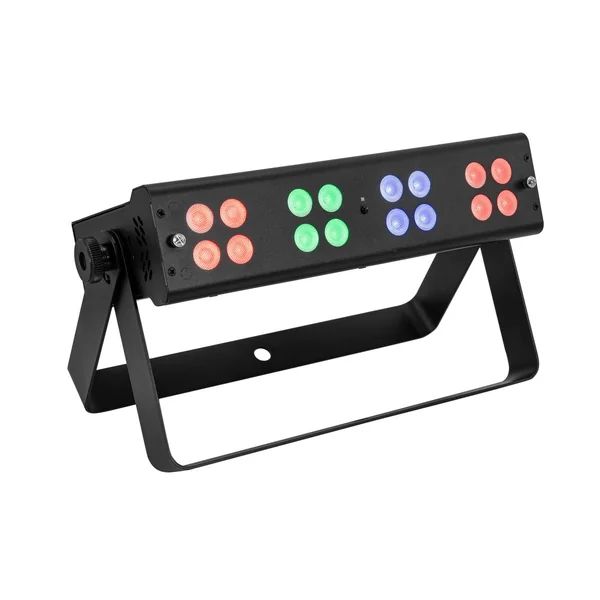 EUROLITE Set 2x LED Silent Bar 16x4W RGB/WW + Soft Bag