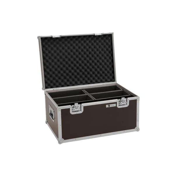 EUROLITE Set 4x LED 7C-12 Silent Slim Spot + Case