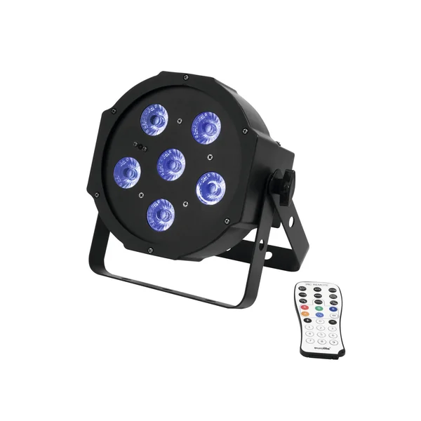 EUROLITE Set 4x LED SLS-603 TCL UV Floor + Case TDV-1
