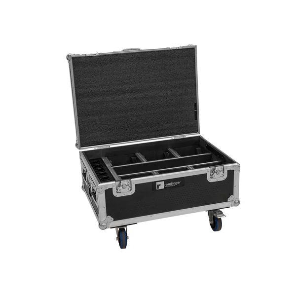 EUROLITE Set 6x AKKU IP TL-3 QCL + Case with wheels and charging function