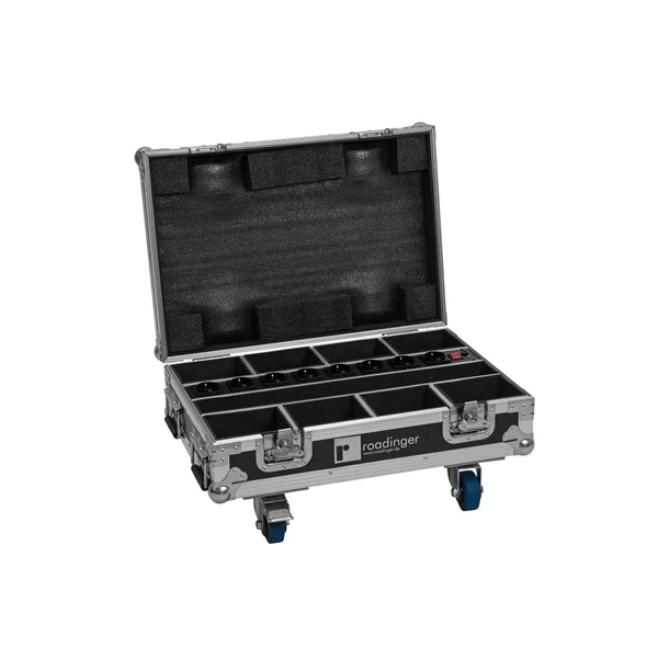 EUROLITE Set 8x AKKU Mini IP UP-4 QCL Spot MK2 + Case with charging function