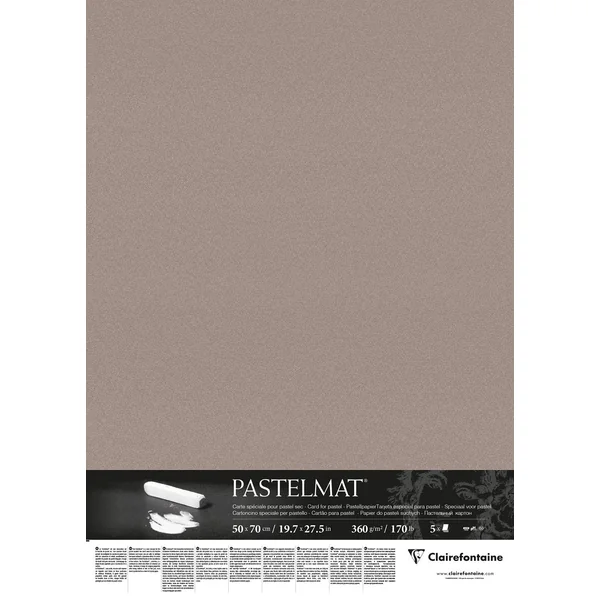 Feuille Pastelmat 50x70 cm 360g