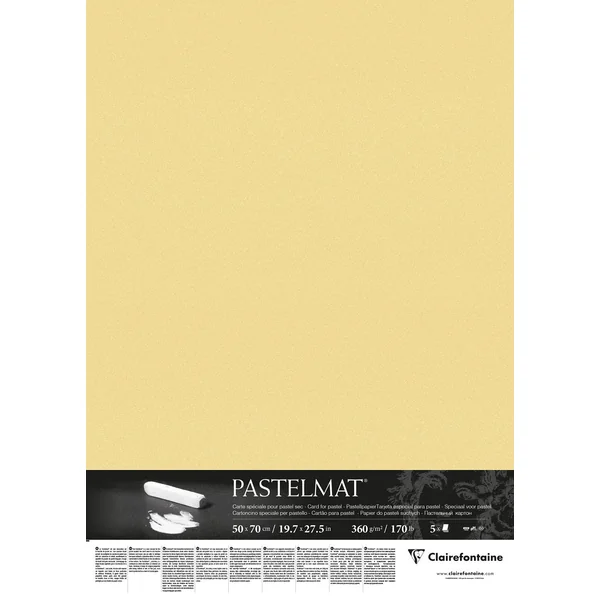 Feuille Pastelmat 50x70 cm 360g