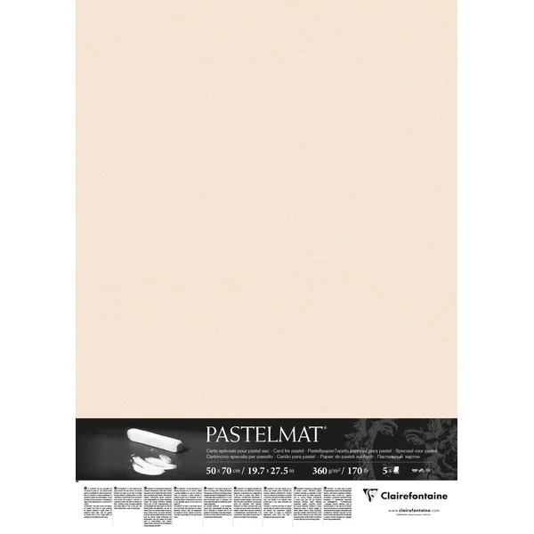 Feuille Pastelmat 50x70 cm 360g