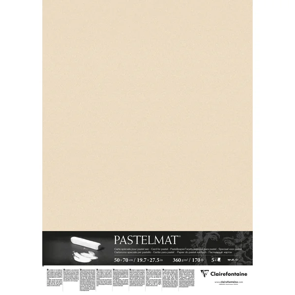 Feuille Pastelmat 50x70 cm 360g