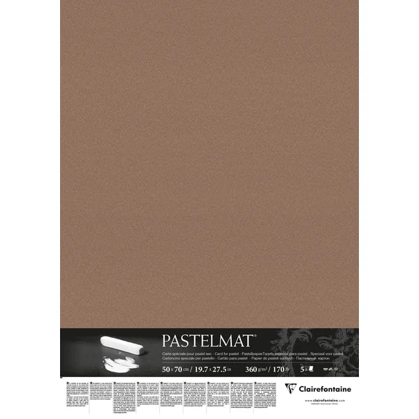 Feuille Pastelmat 50x70 cm 360g
