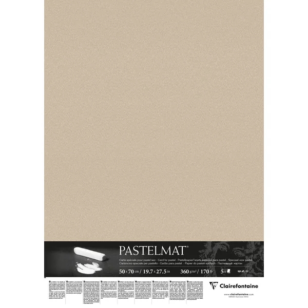 Feuille Pastelmat 50x70 cm 360g