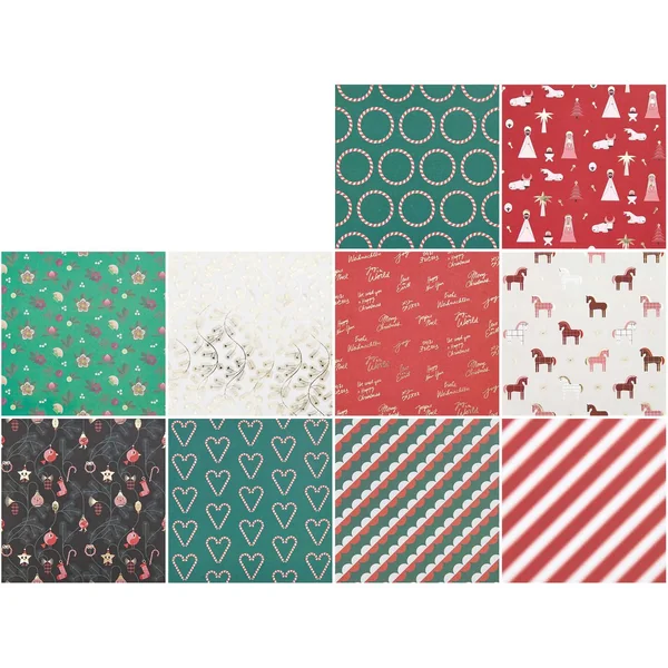 Feuilles de pliage « Christmas Rocks ! », assorties