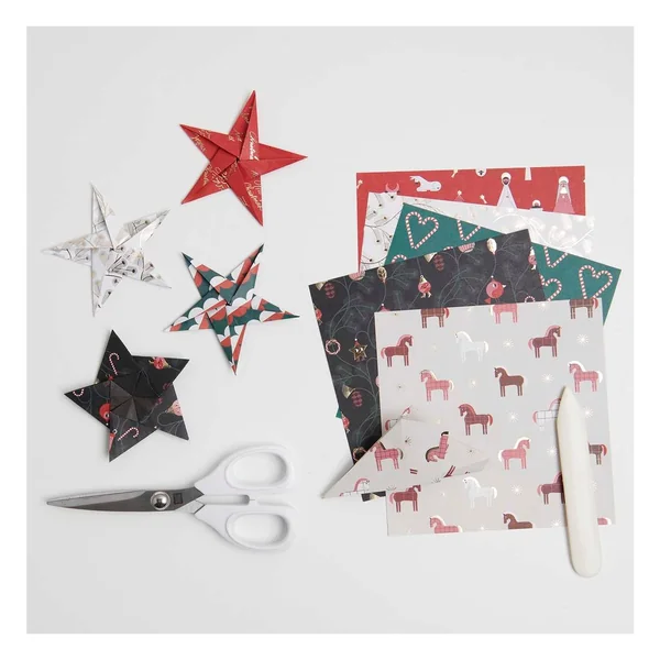Feuilles de pliage « Christmas Rocks ! », assorties