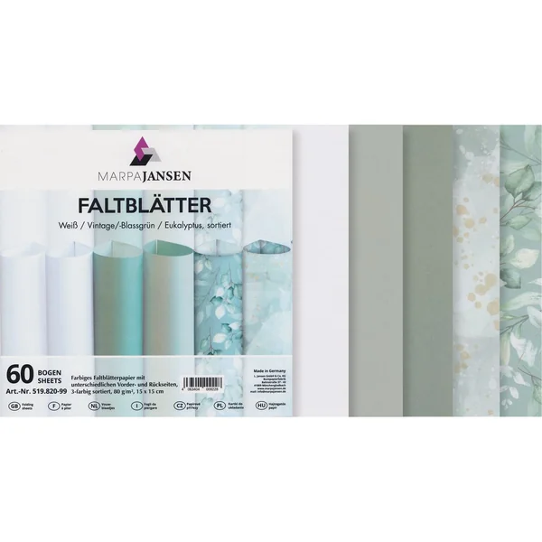Feuilles de pliage « Eucalyptus »