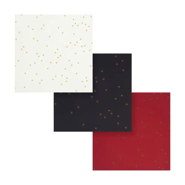Feuilles de pliage « Étoiles d'or »