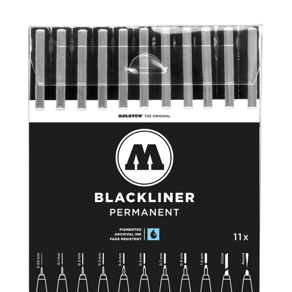Feutre Blackliner set x 11