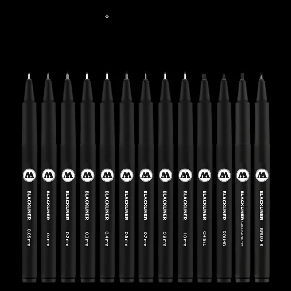Feutre fin noir Blackliner