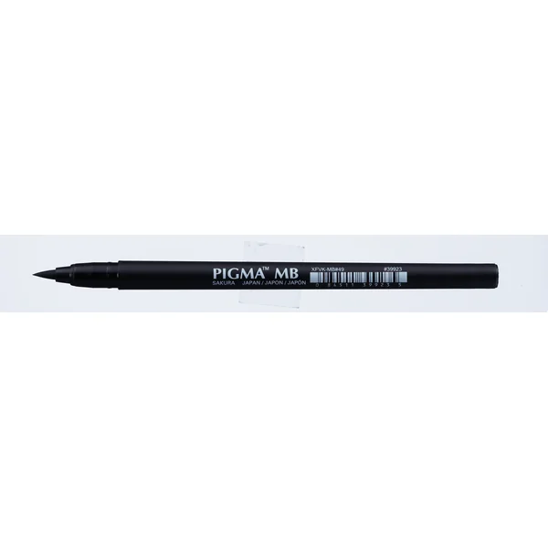 Feutre pinceau Pigma Brush Pen noir Fin/Moyen-Gras