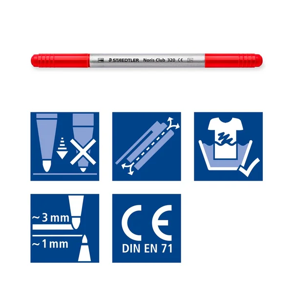 Feutres de coloriage double pointe STAEDTLER Noris