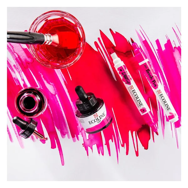 Feutres Duotip Talens Ecoline « Set couleurs primaires »