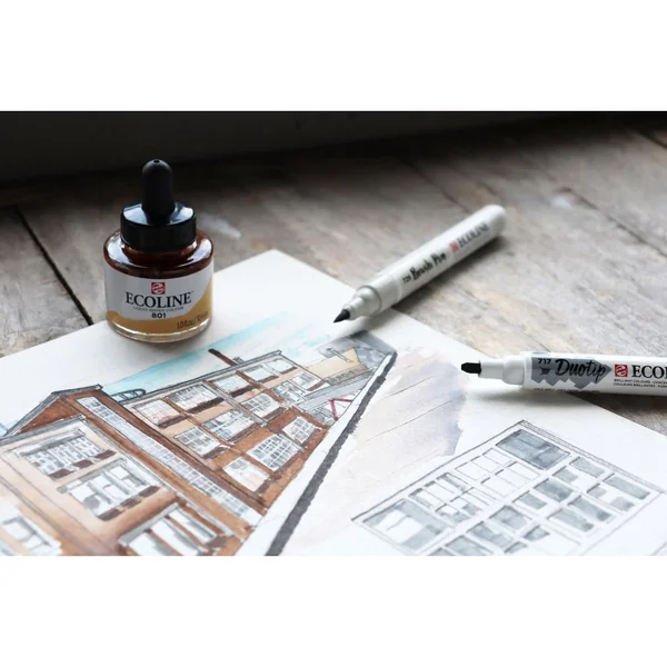 Feutres Duotip Talens Ecoline « Set Urban Landscape »