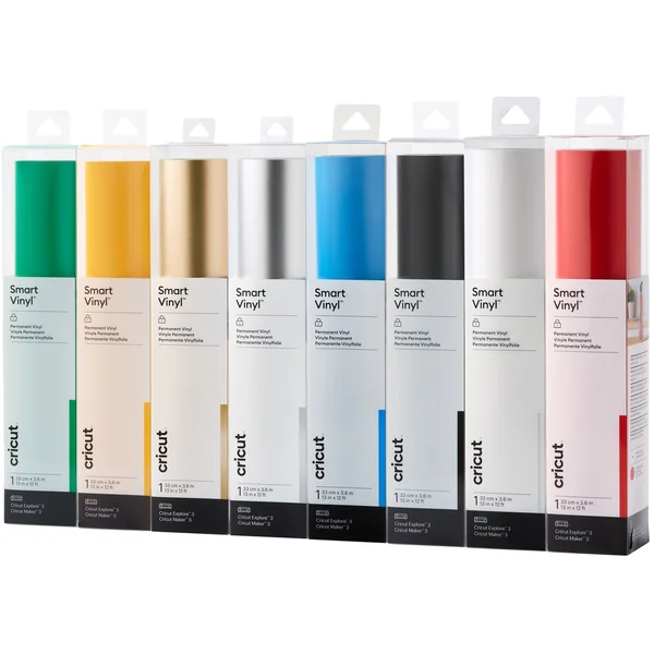Film vinyle autocollant Cricut Joy « Smart Vinyl - Permanent », 33 x 360 cm