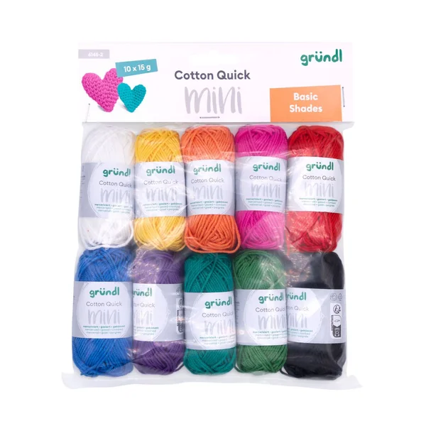 Fils Gründl Coton Quick minis « Basic shades »