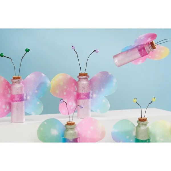 Fioles en verre avec bouchon VBS « 7 cm », 24 pc.