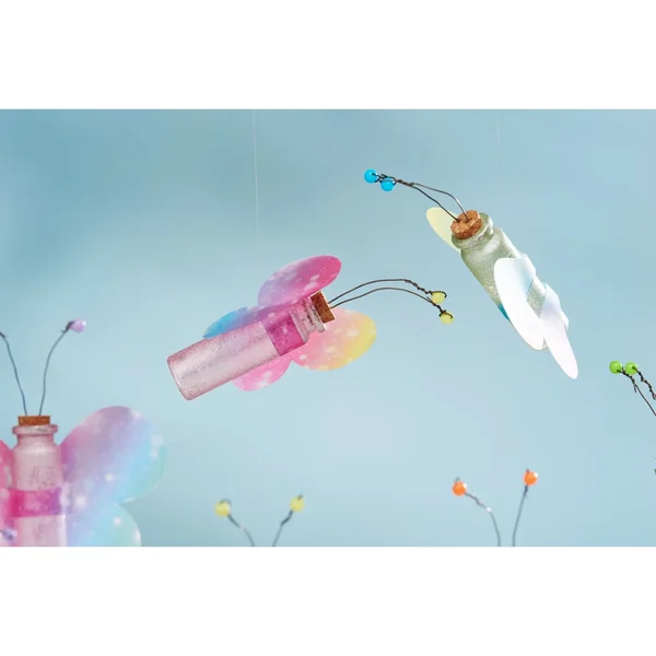 Fioles en verre avec bouchon VBS « 7 cm », 24 pc.