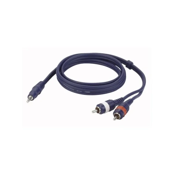 FL30/6 DAP AUDIO - Cordon 2x RCA vers Jack 3,5 stéréo 6m