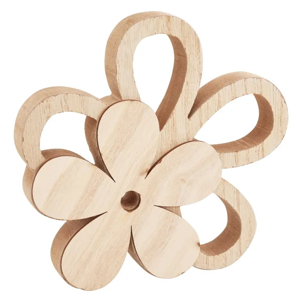 Fleur en bois VBS « Duo »