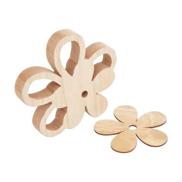Fleur en bois VBS « Duo »